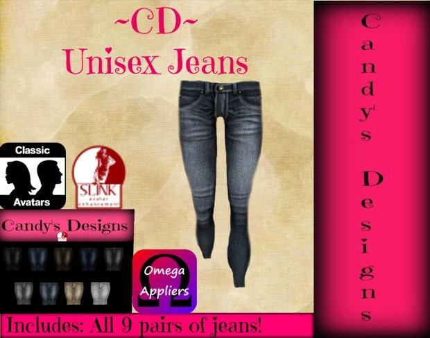 ~CD~ Unisex Jeans